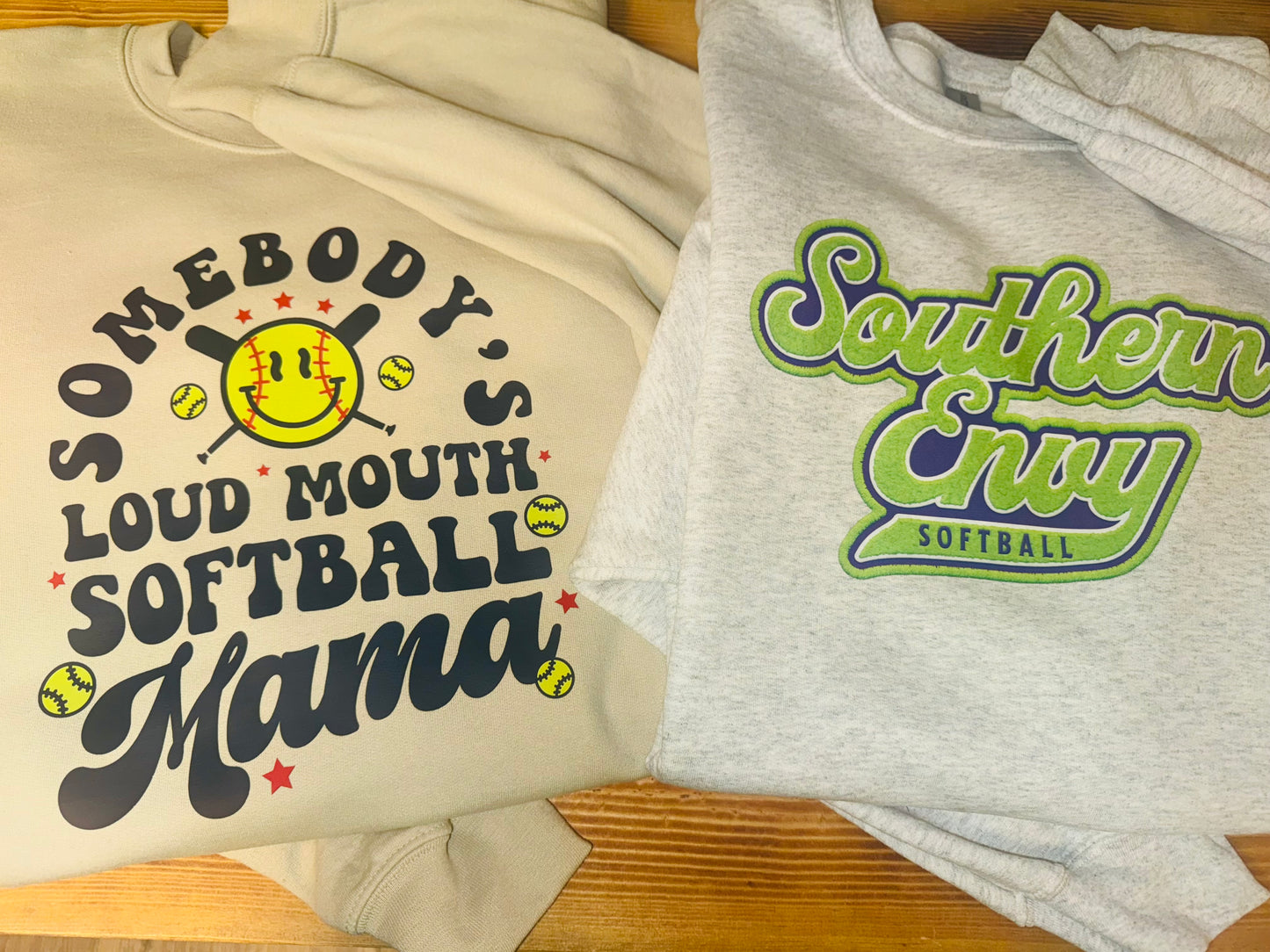 Adult Southern Envy Softball Crewneck