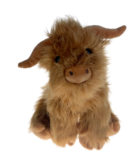 8'' "Hugo" the Highland Cow