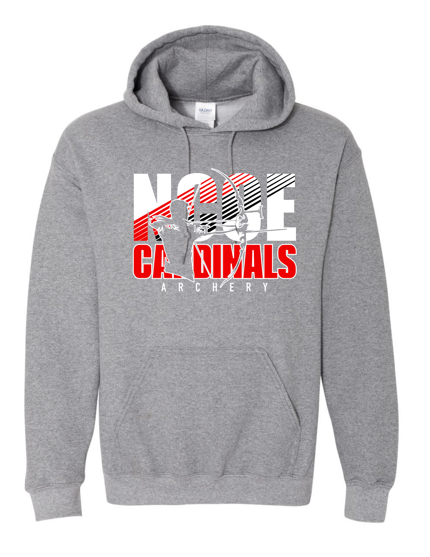 Youth Hoodie NCOE Cardinals Archery