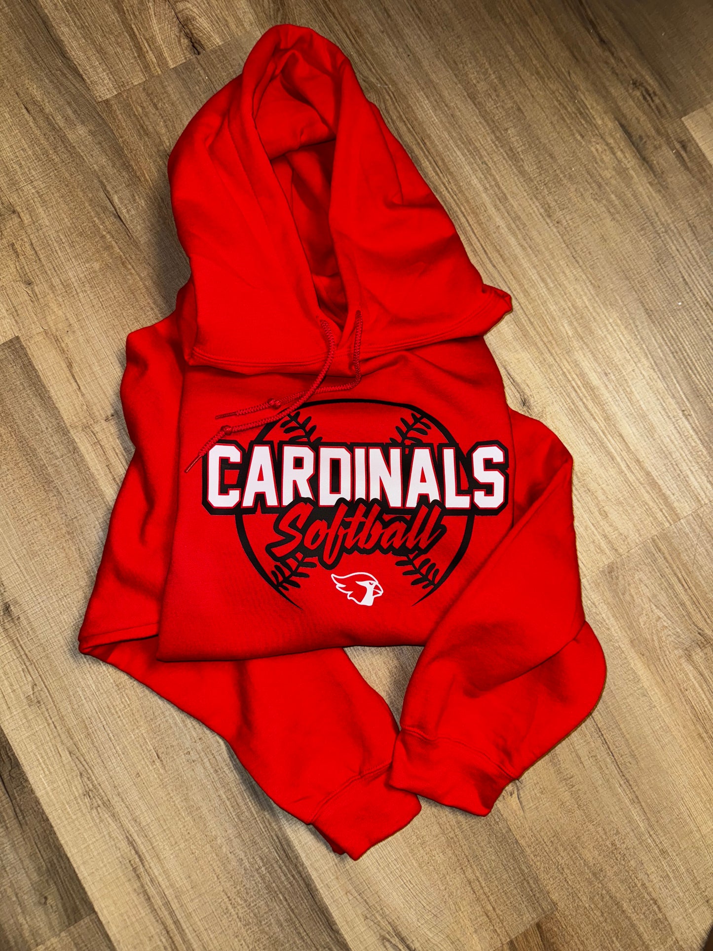 Softball Adult Hoodie