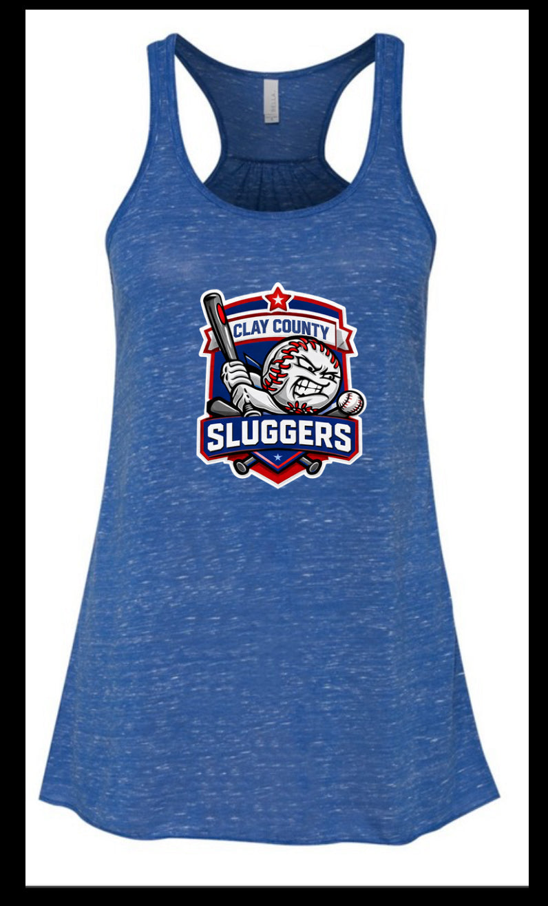 Clay County Slugger Logo Tank Top Razor Back