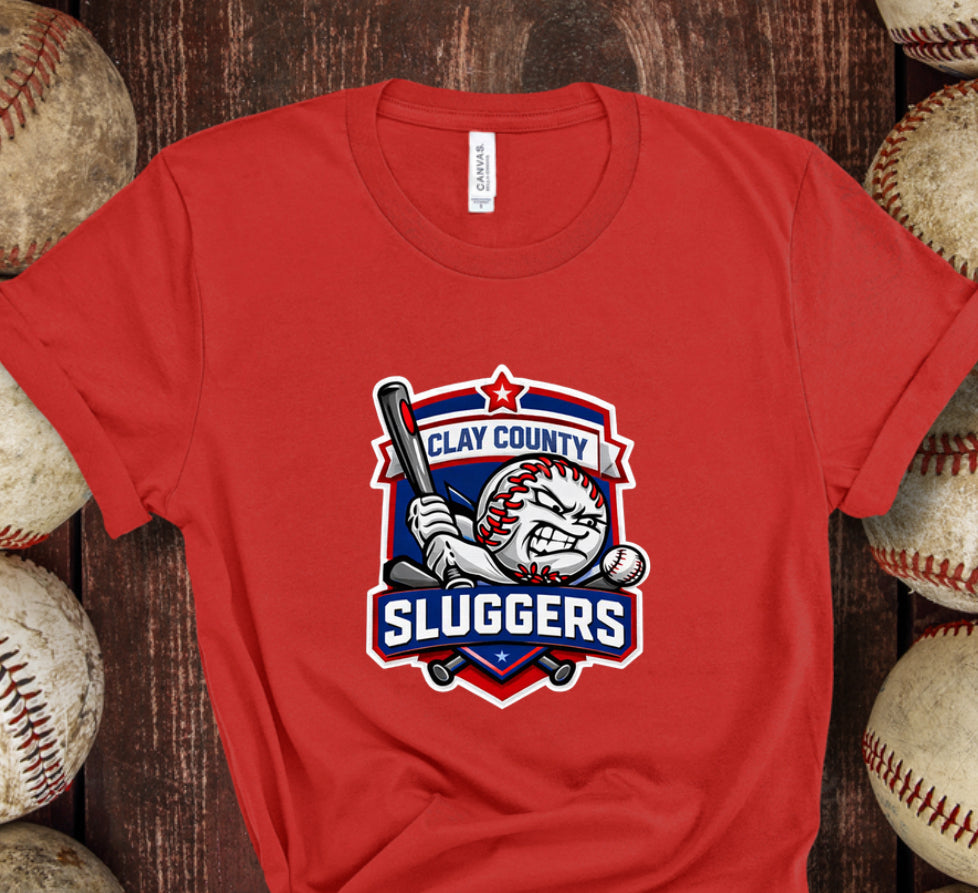 Clay County Slugger Logo Tshirt
