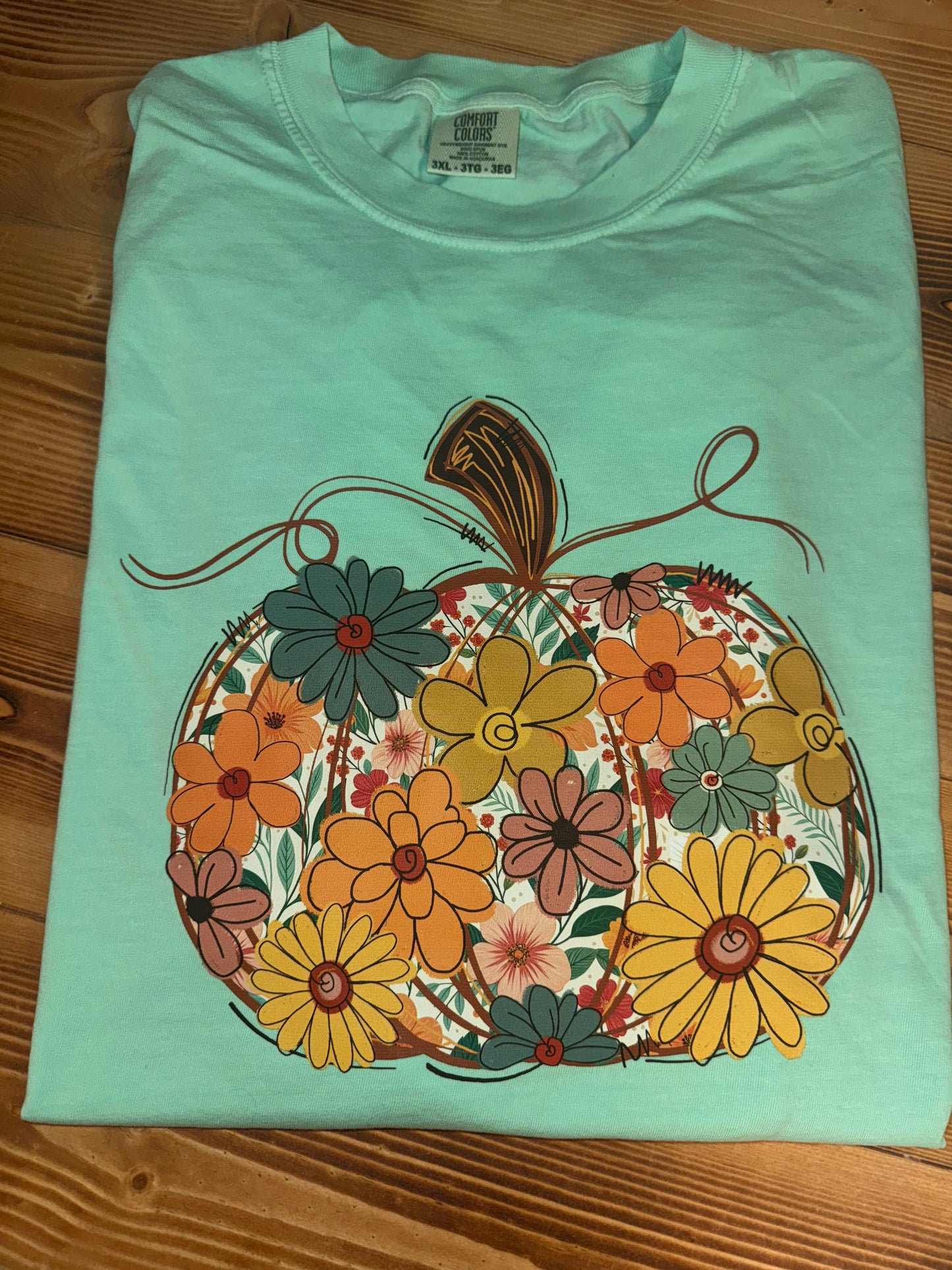 Foral Pumpkin CC TShirt