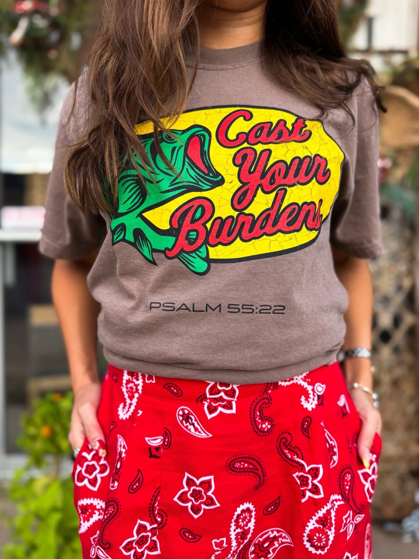 Cast Your Burden Tshirt