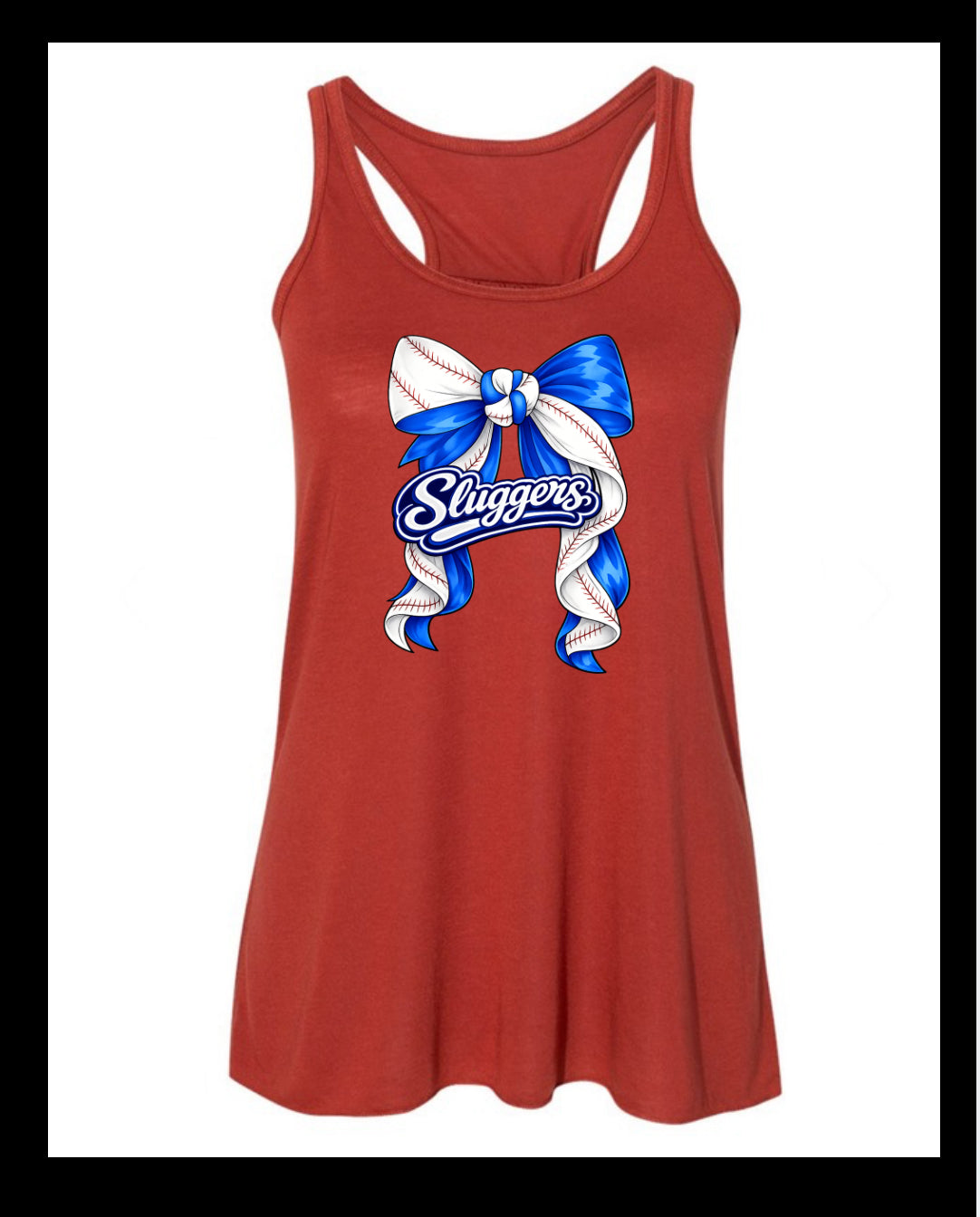 Clay County Slugger Bow Tank Top Razor Back