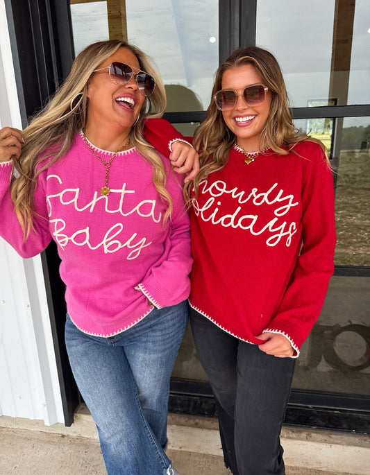 Preorder Santa & Howdy Holiday Sweater