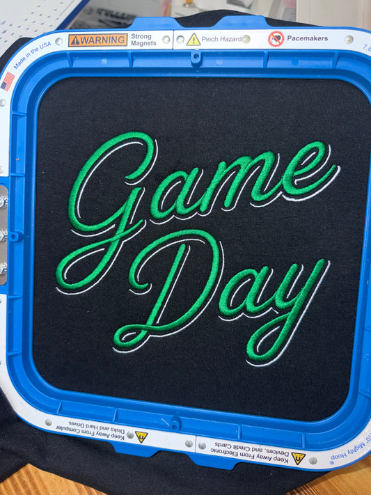 Game Day Embroidered Crewneck