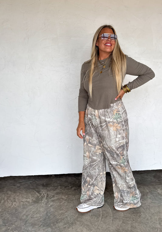 PREORDER Drift Away Wide Leg Joggers