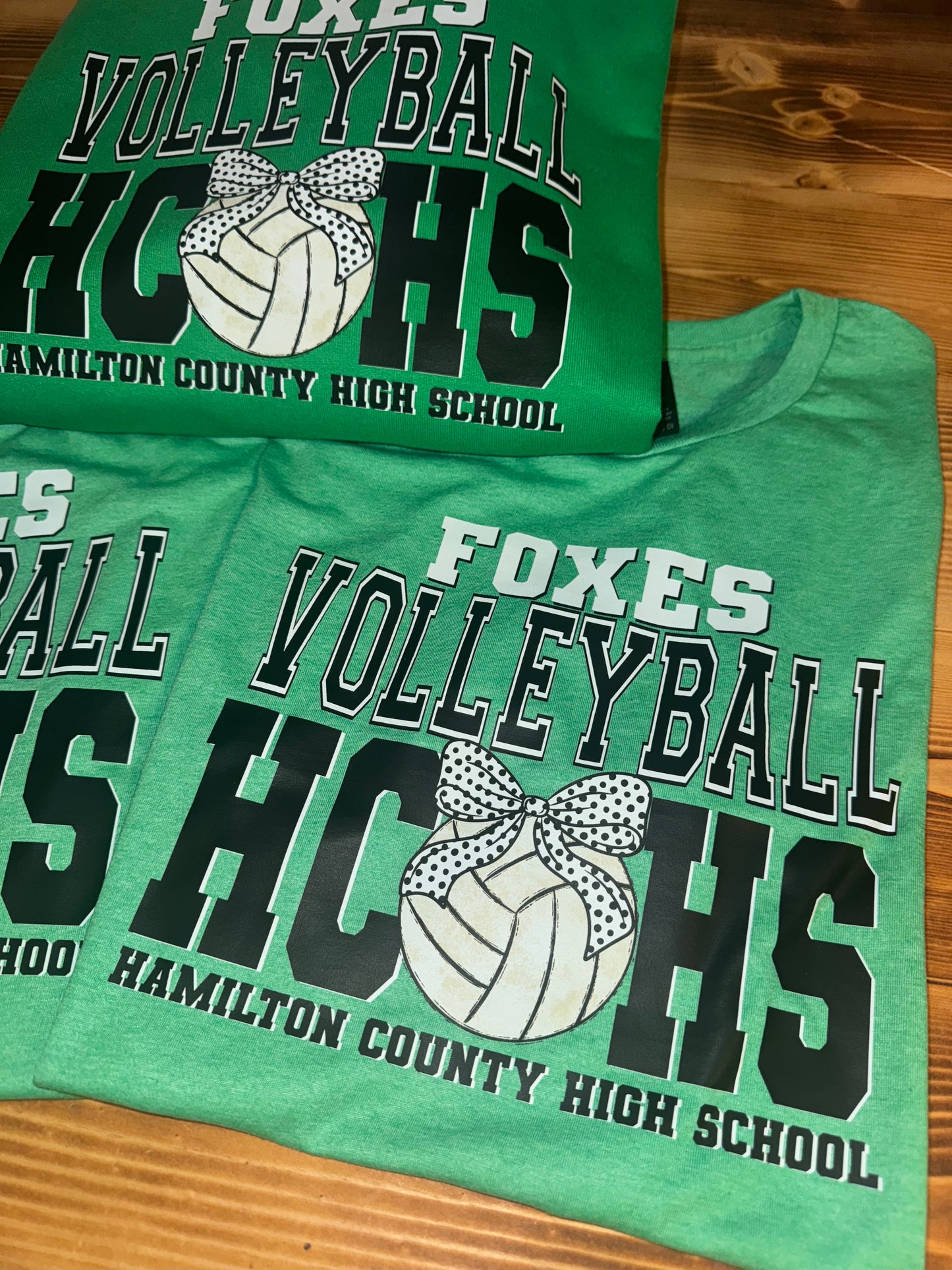 Foxes High School Volleyball Gildan Softstyle Tshirt