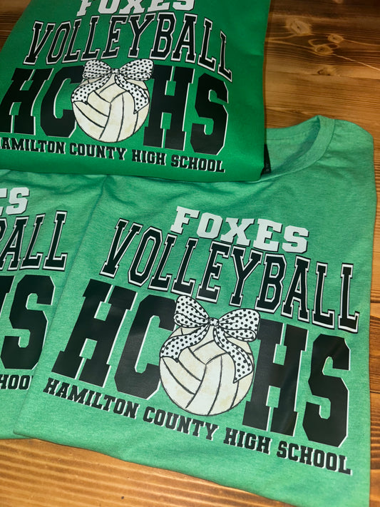 Foxes High School Volleyball Independent Hoodie
