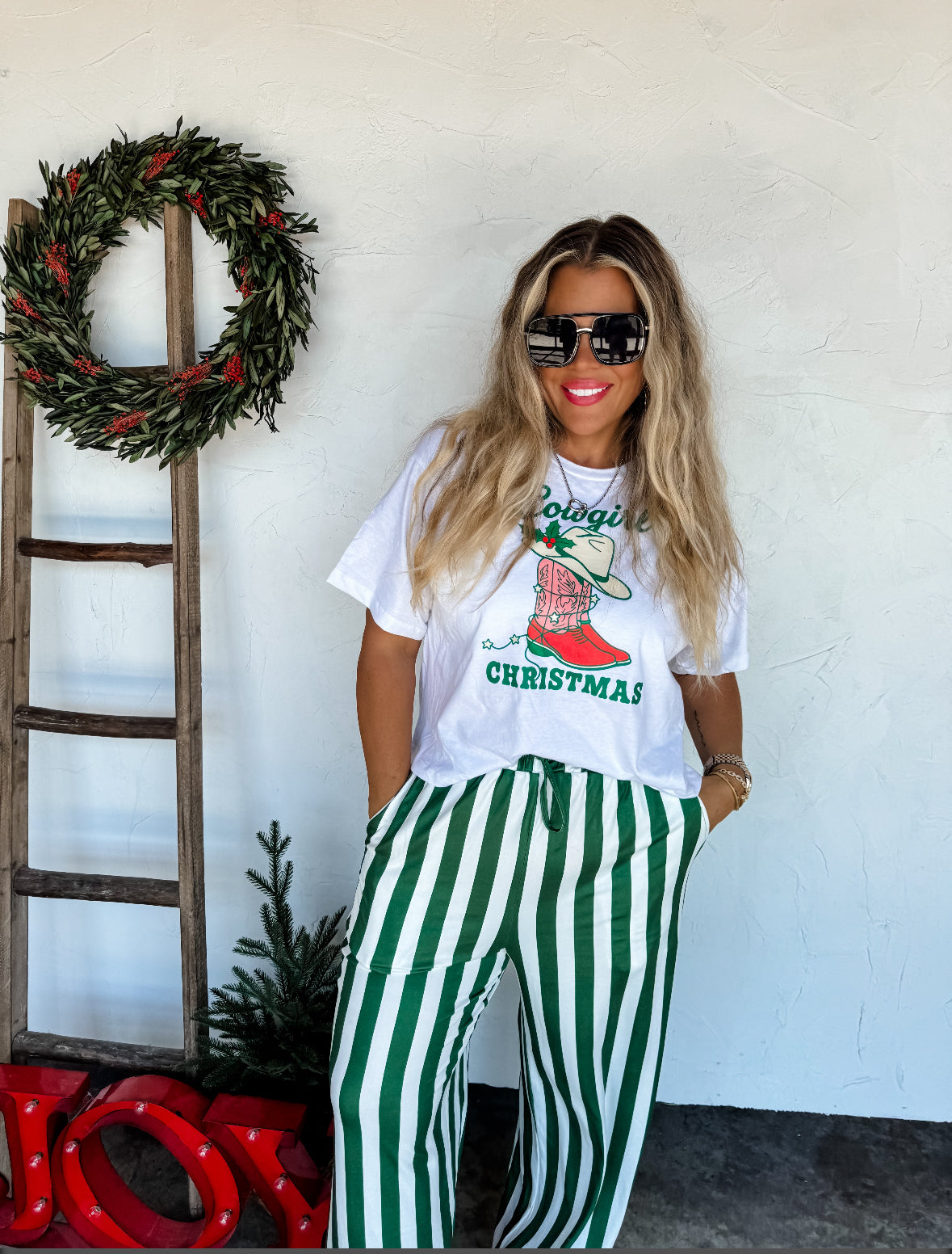 Preorder Cowgirl Christmas Graphic Tees