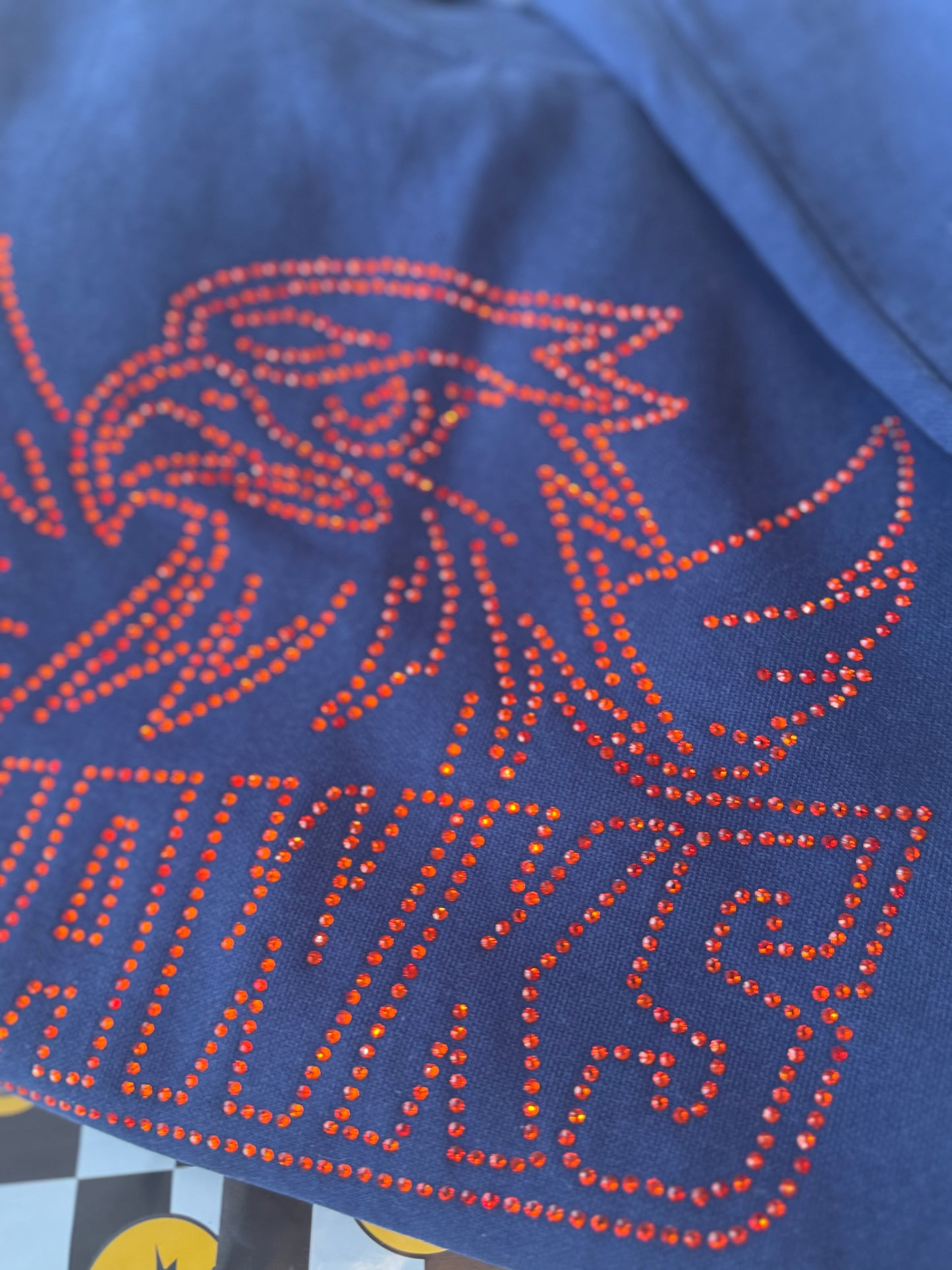 Hawks Rhinestone CC Crewneck