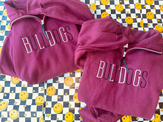 Bulldogs Quarter Zip
