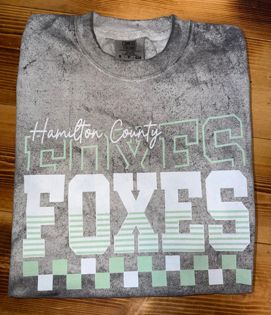 Hamilton County Foxes Varsity Tee