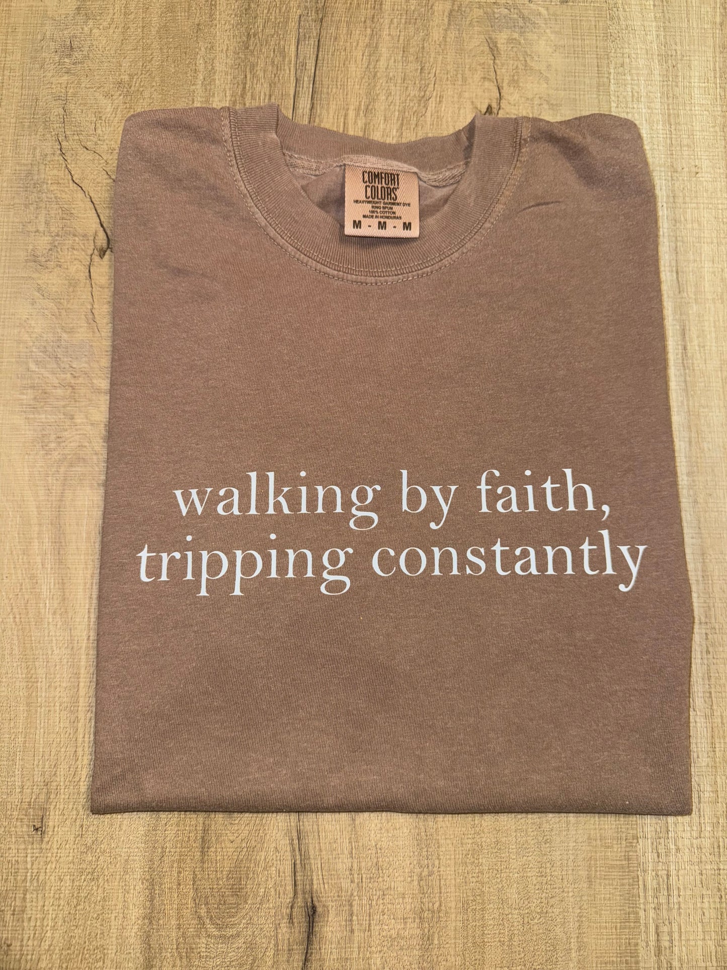 Walking By Faith CC Tshirt