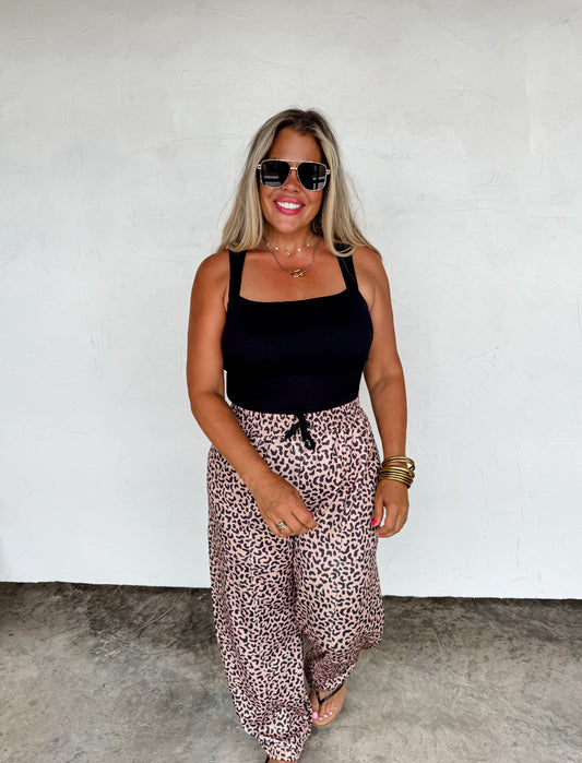 Coco Cheetah Jogger Pants
