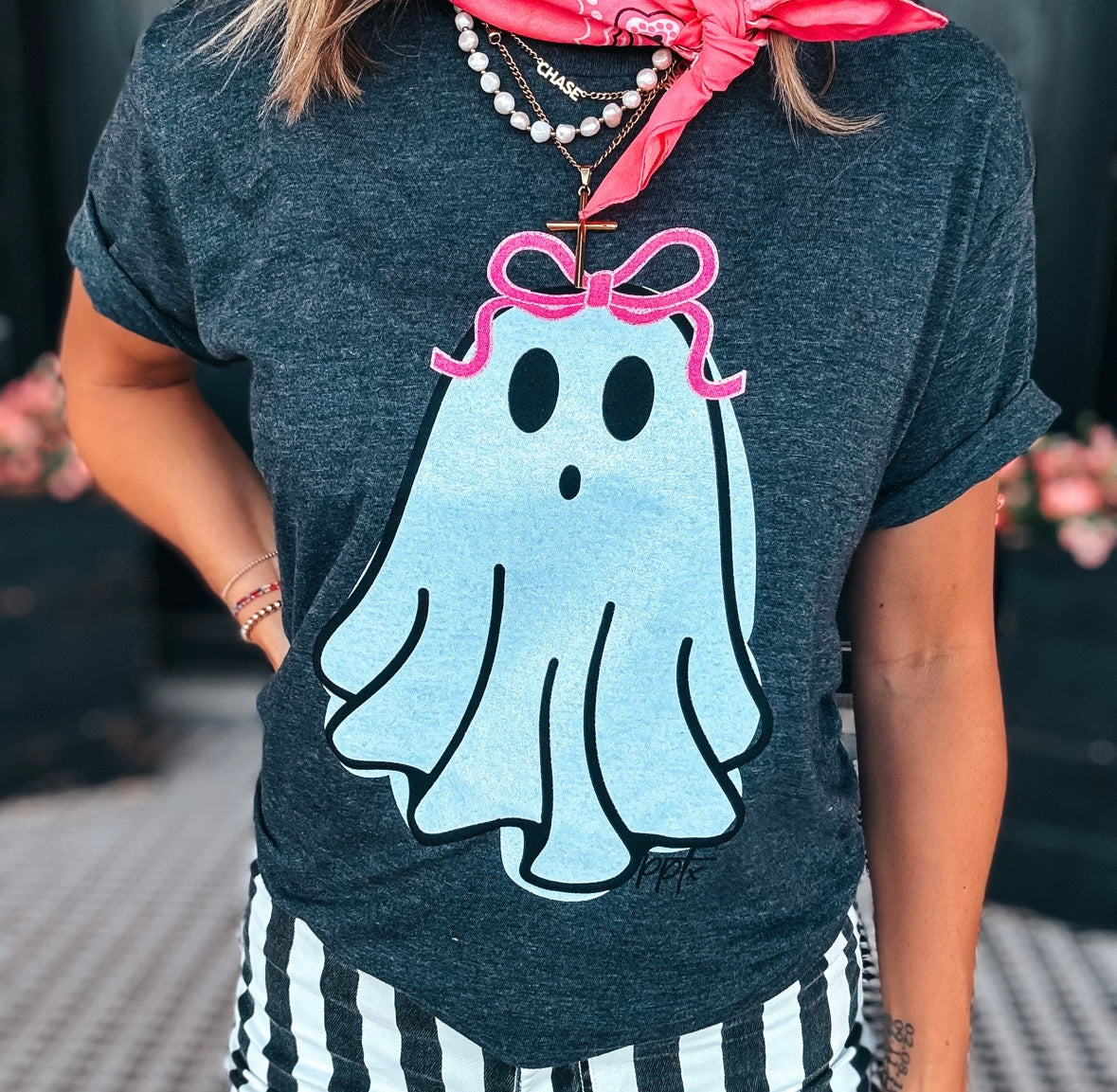 Preorder Glitter Ghost Tee
