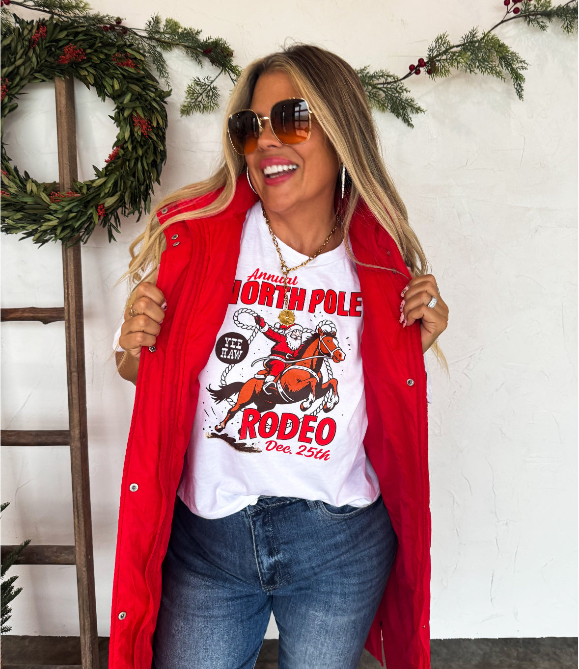 Preorder Cowgirl Christmas Graphic Tees