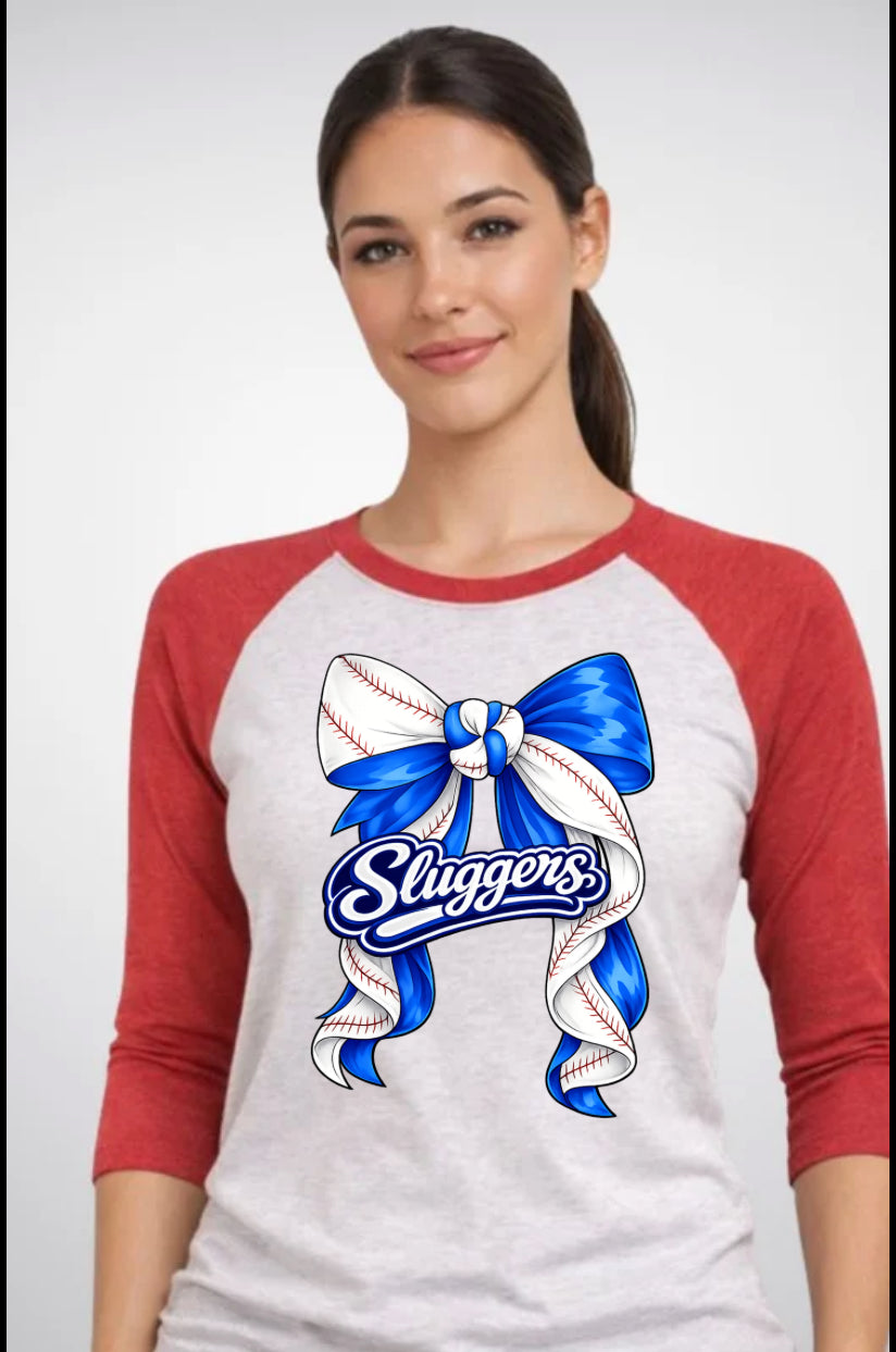 Clay County Slugger Bow 3/4 Length Sleeve *sublimation