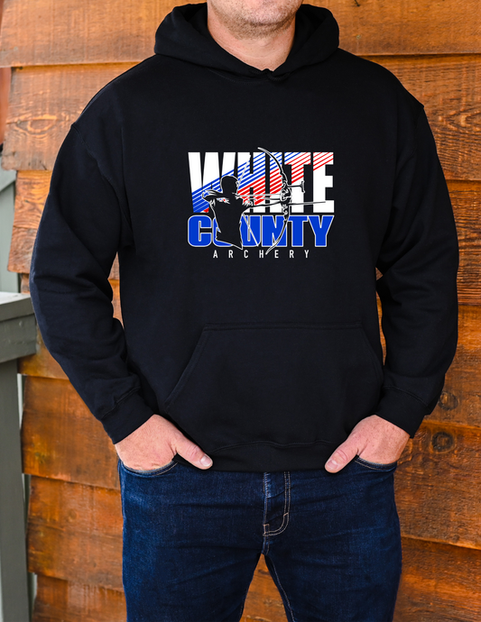 Youth Hoodie White County Archery