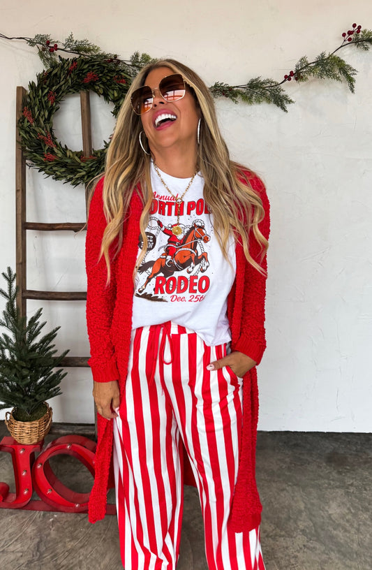Preorder Christmas Verticle Vibes Stripe Pants