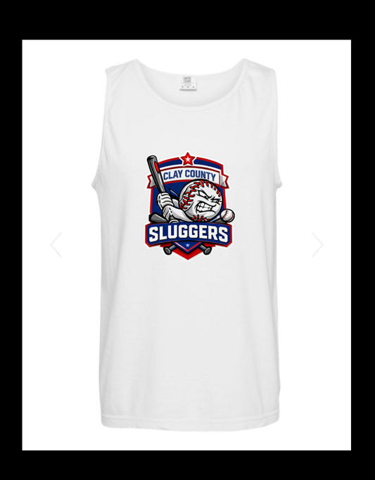 Clay County Slugger Logo Tank Top