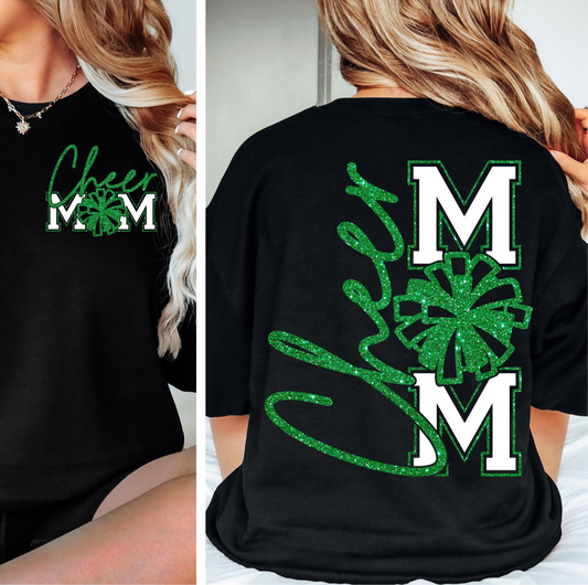 Cheer Mom Comfort Colors Tshirt
