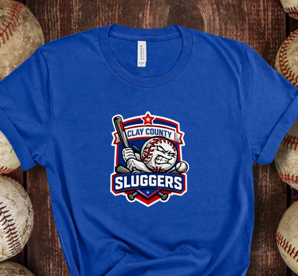 Clay County Slugger Logo Tshirt
