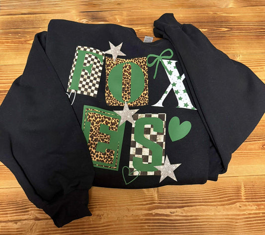 FOXES Fancy Crewneck