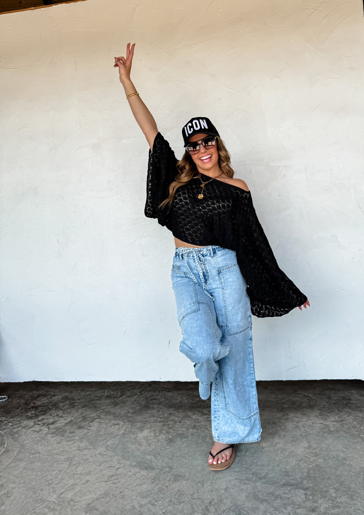 Preorder - Jovie Tie Waist Jeans