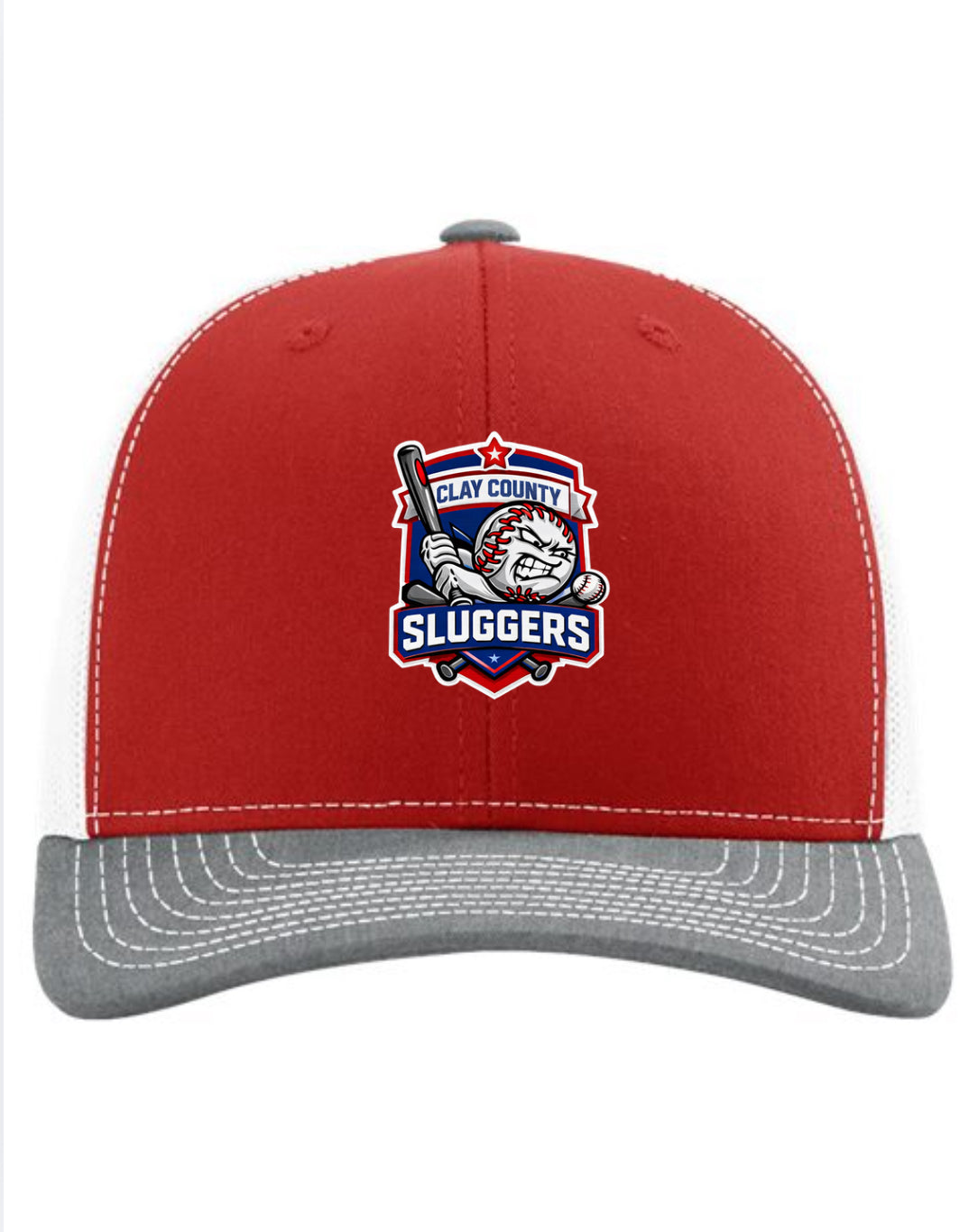 Clay County Slugger Baseball Logo Hat