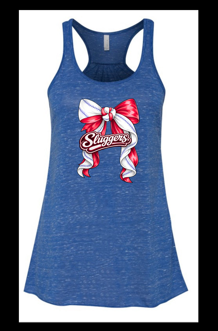 Clay County Slugger Bow Tank Top Razor Back