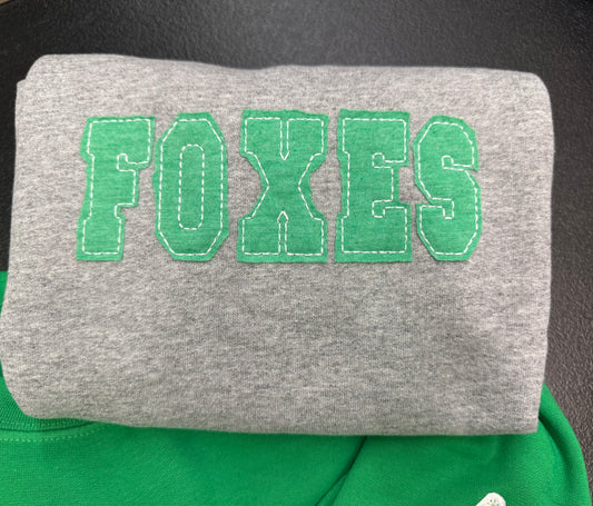 FOXES Raw Edges Crew