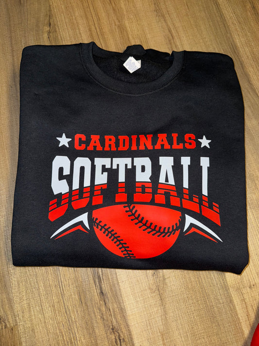 Softball Adult Crewneck