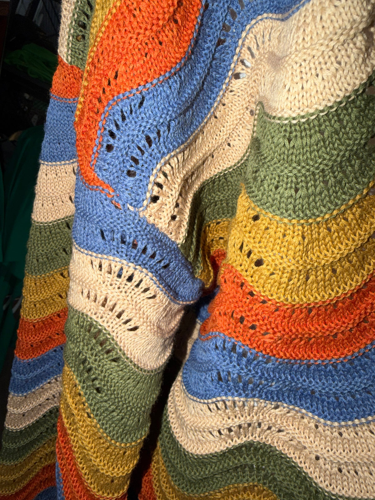 Color Block Breathable Sweater