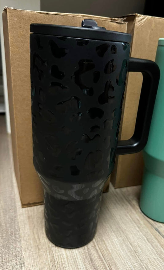 32oz Cheetah Insulated Tumbler