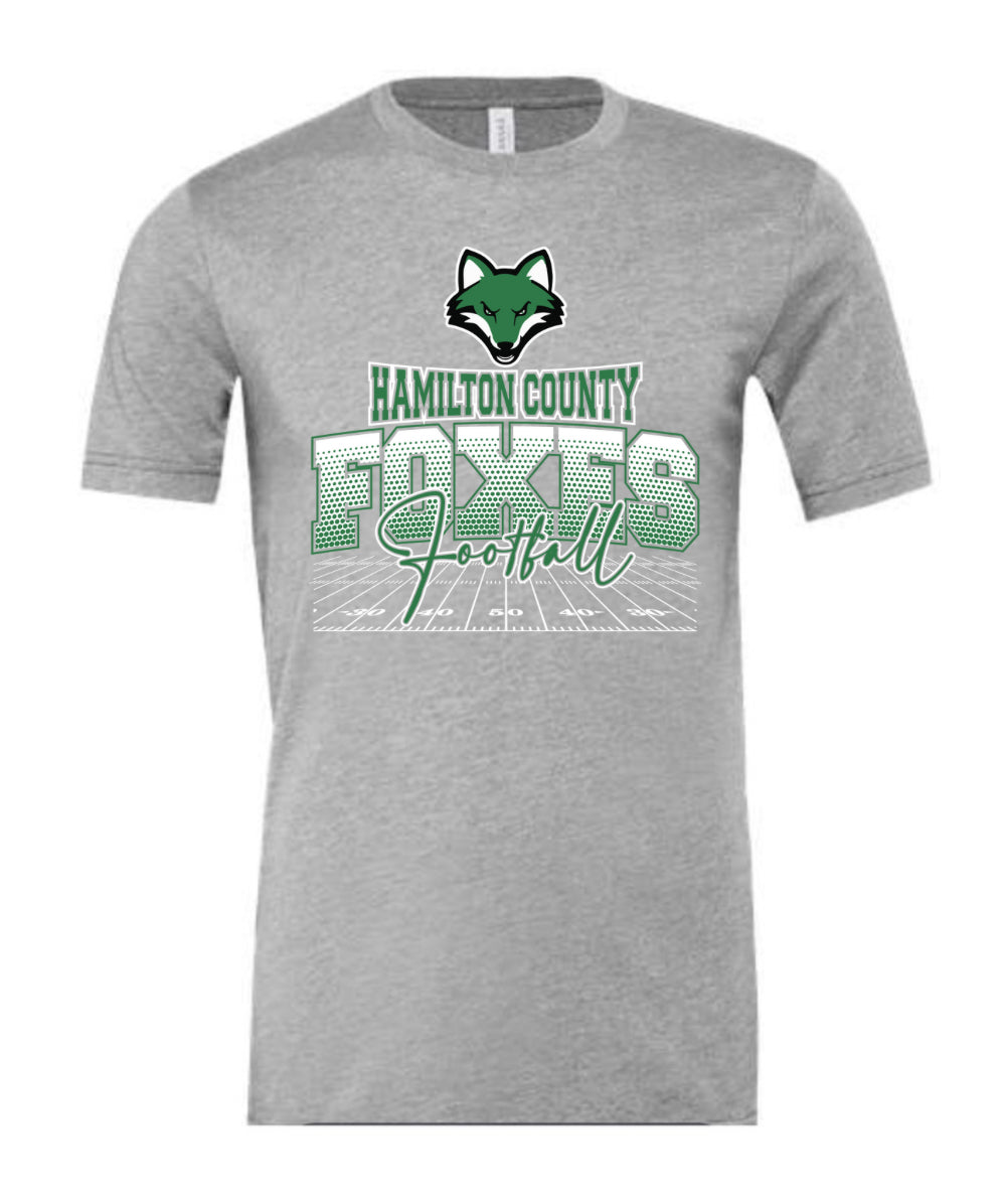 Hamilton County Football Field Gildan Softstyle