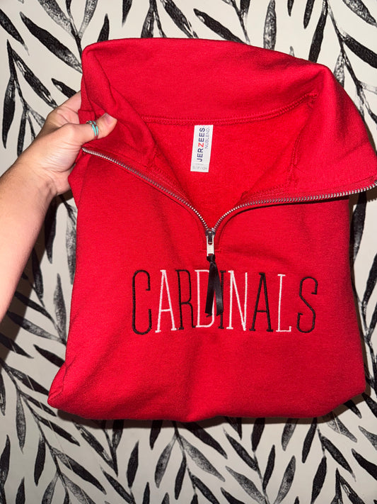 Cardinals Quarter Zip