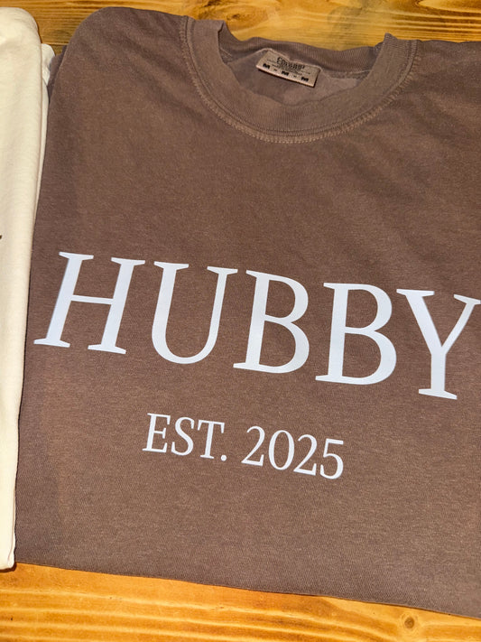 Hubby Est. 2025