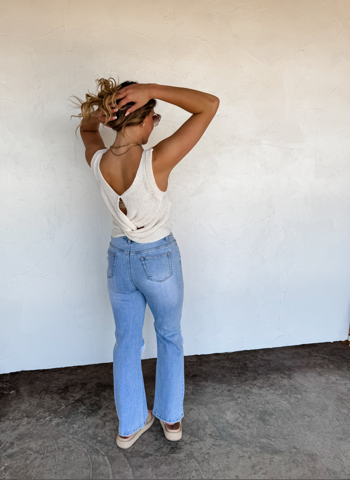 Preorder - Hamptons Twist Back Tank