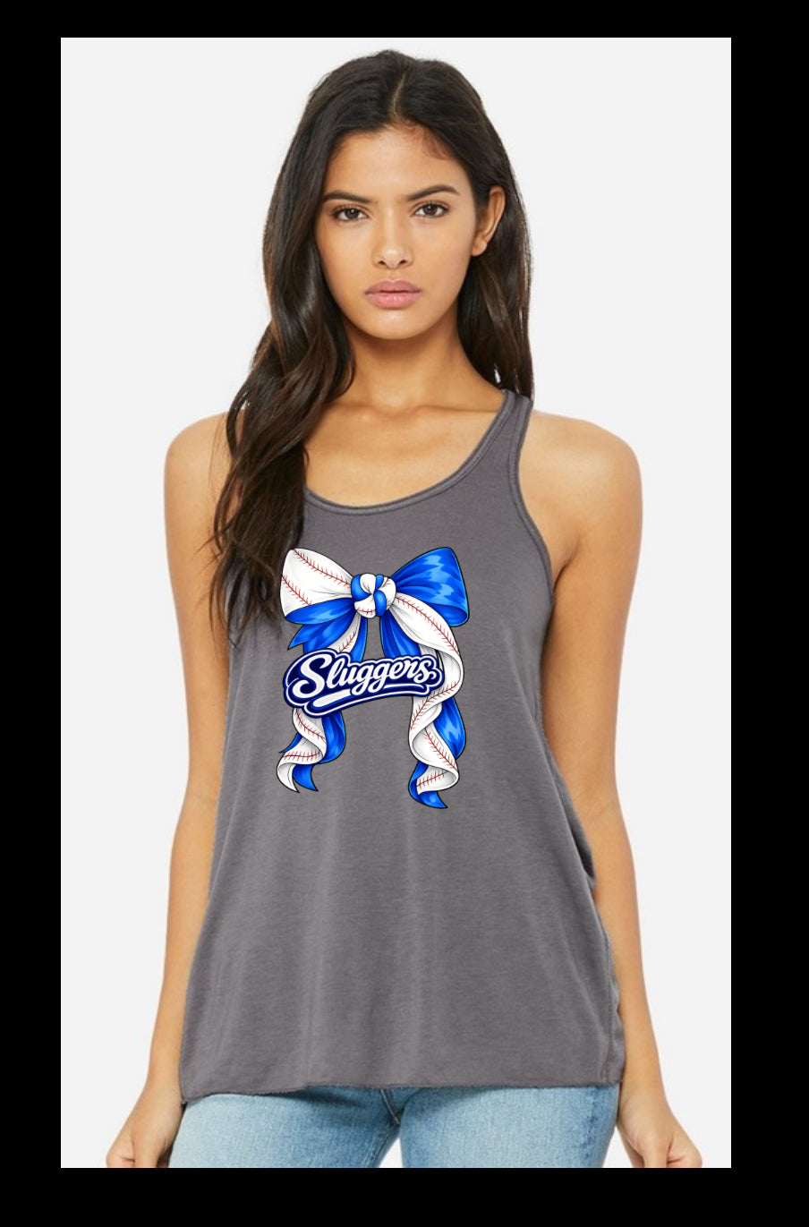 Clay County Slugger Bow Tank Top Razor Back
