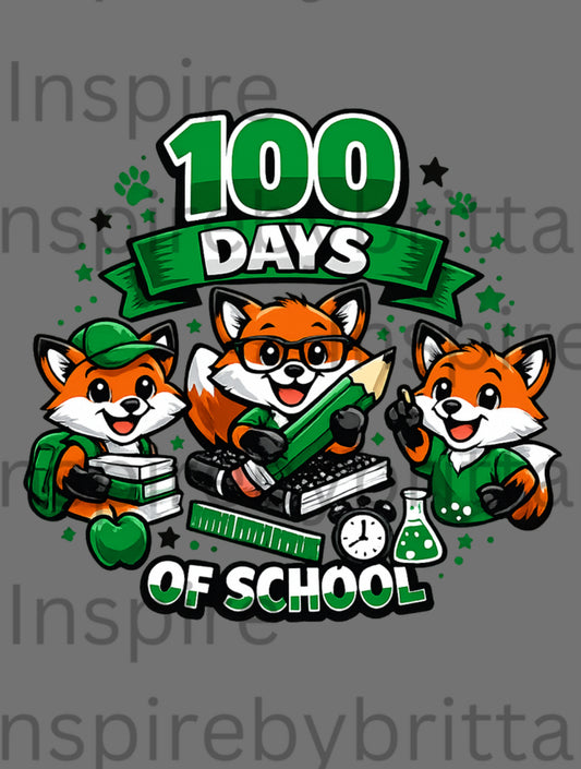 100 Days Of School Tshirt