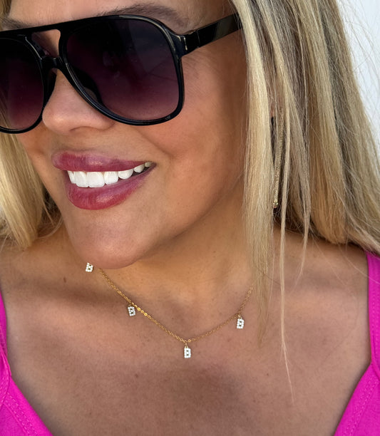 Preorder Letter Charm Necklace