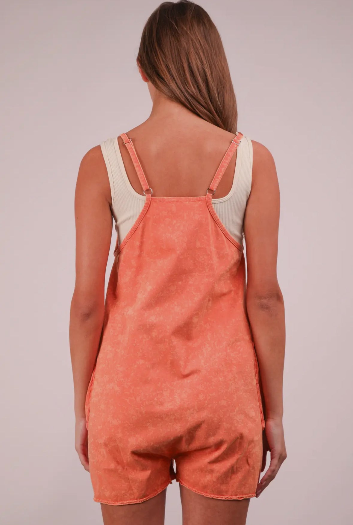 Causal Mineral Washed Romper