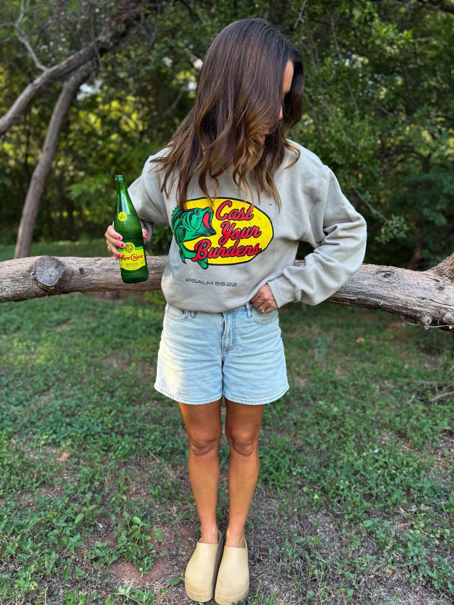 Cast Your Burden Crewneck