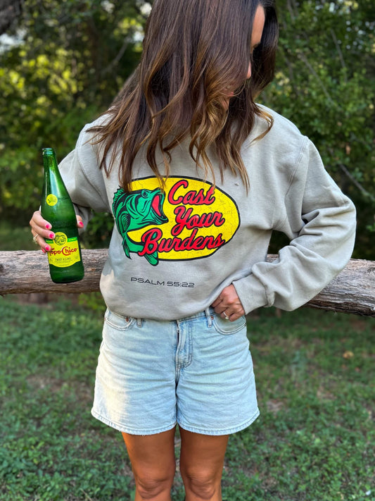 Cast Your Burden Crewneck
