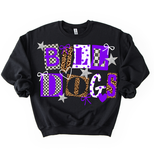 Bulldogs Fancy Crewneck