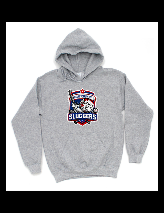 Clay County Slugger Logo Hoodie