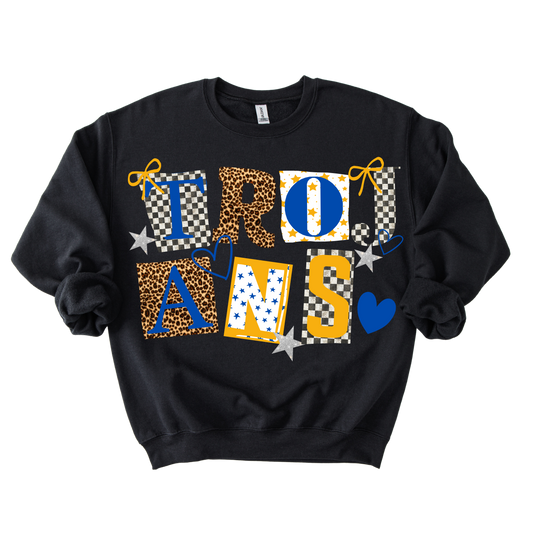 Trojans Fancy Crewneck